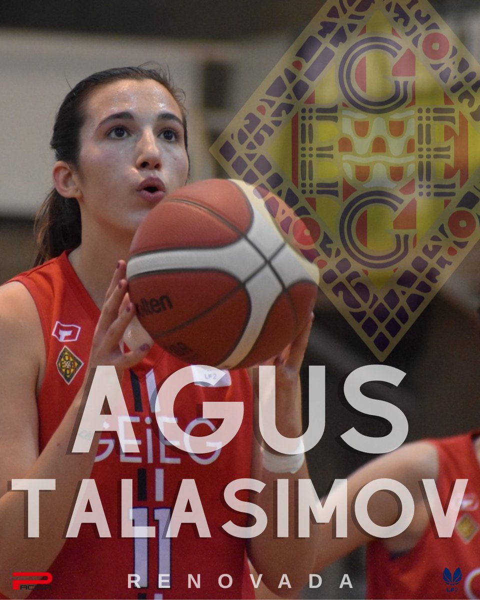 🔴 AGUS TALASIMOV, RENOVADA! ⚪️

L'Agus renova una temporada més amb el <a href="/geieg1919/">GEiEG</a> PACISA i ja en seran tres defensant la samarreta grupista a #LF2. Som-hi, <a href="/atalasimov/">Agustina Talasimov</a>!