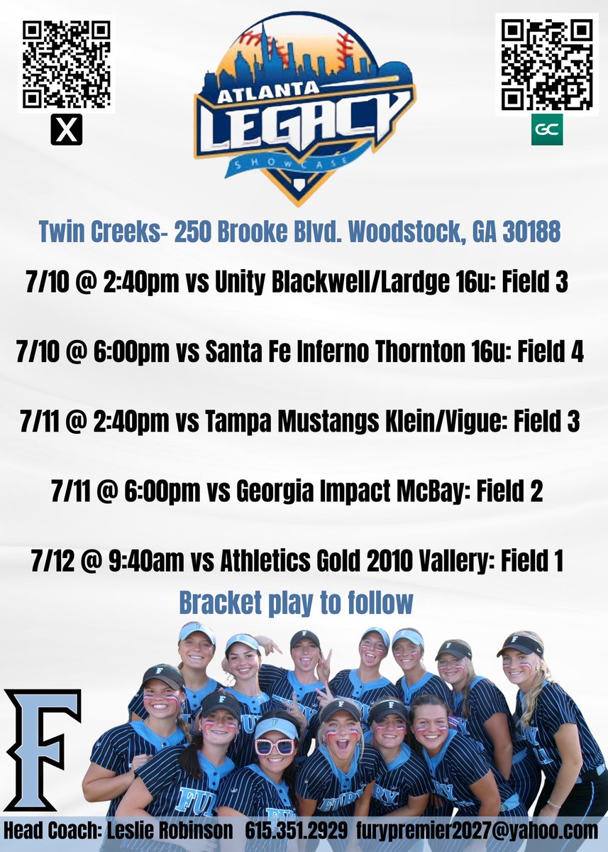 Atlanta Legacy schedule! hope to see you there!!
<a href="/FuryPremier2027/">Fury Premier 2027 Robinson</a>