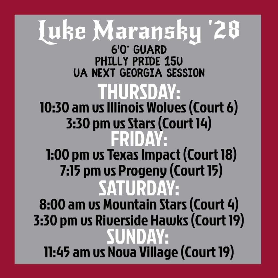 SJP_BB's tweet image. 🚨COLLEGE COACHES🚨
Make sure to catch our guys this week across the country!
#GoPrep #AMDG