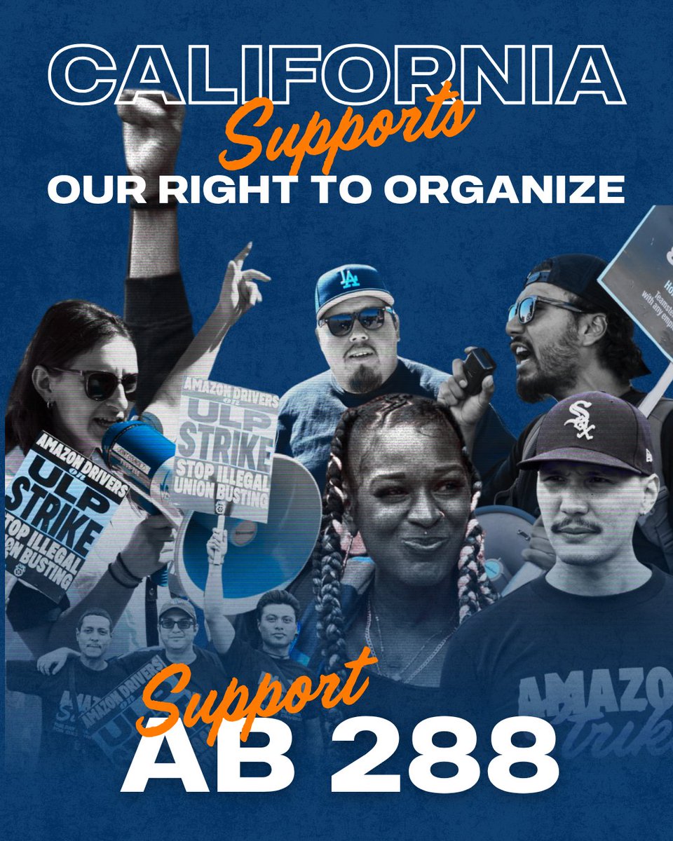 CaliforniaLabor's tweet image. Yesterday, the #CALeg Senate Judiciary Committee passed #AB288, which gives our state power to recognize unions and rule on labor disputes when greedy billionaires use delays to take away our rights. #AB288 lets California cut through the red tape and deliver justice for our…