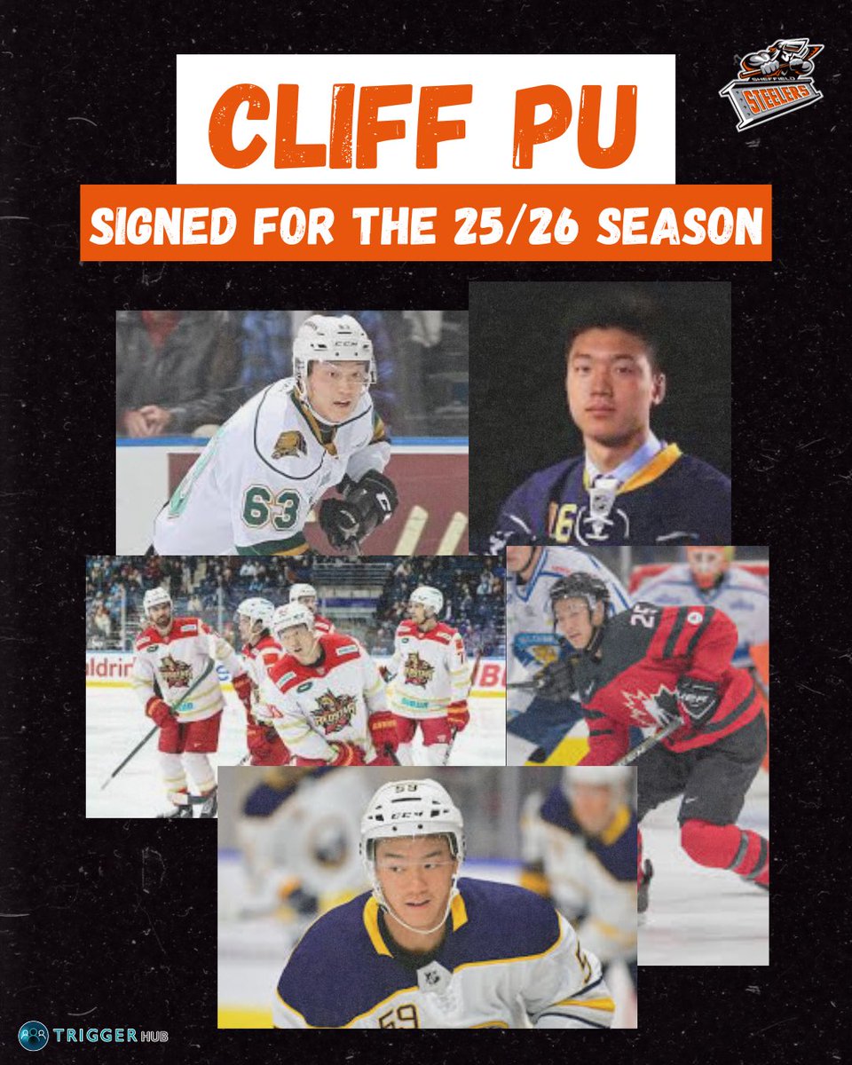 Welcome to Sheffield, Cliff Pu 🍊🏒

Read more ▶️ sheffieldsteelers.co.uk/?p=22805

#SteelersHockey