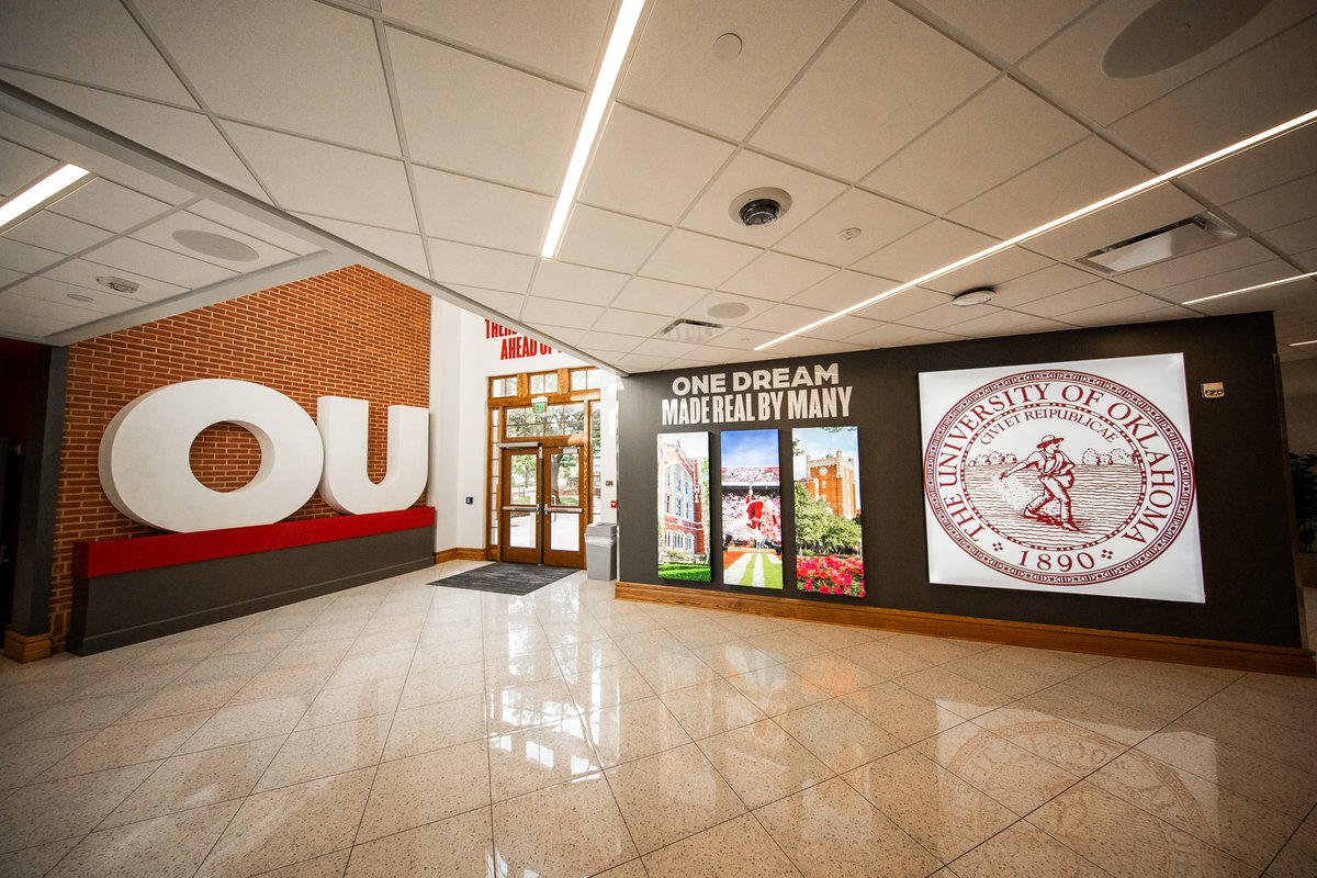 University of Oklahoma tweet media