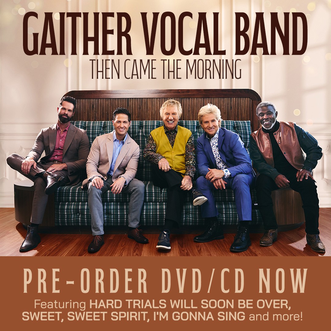 NEW music from the Gaither Vocal Band releases August 29! Pre-order your CD/DVD today here: gaithermusic.lnk.to/GVBThenCameThe…