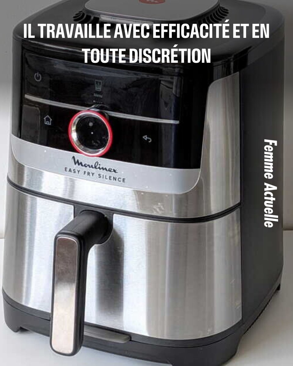 On a testé l'Easy Fry Smart &amp; Silence de Moulinex : il travaille avec efficacité et en toute discrétion
➡️ l.femmeactuelle.fr/6Hz