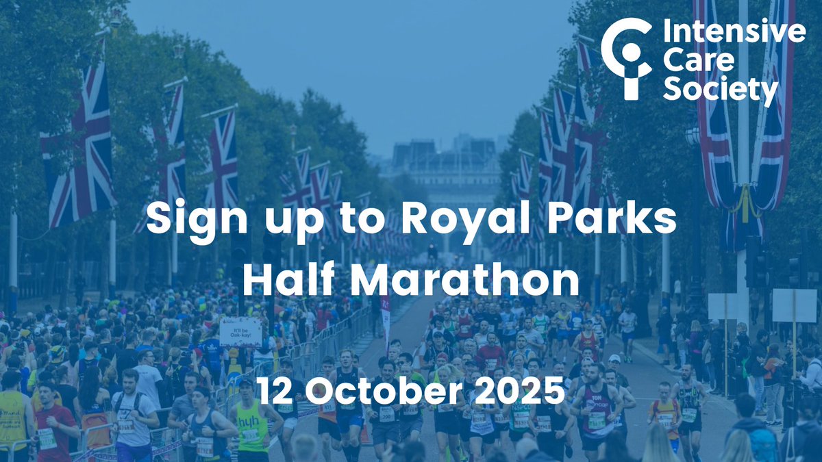 ICS_updates's tweet image. Inspired by SOA and want to support intensive care?
We have spots available on the Royal Parks Half Marathon this October - 13 miles through four London Royal Parks.
Join us on the start line so we can help the front line!
Sign up now👇
bit.ly/royalparks2025
