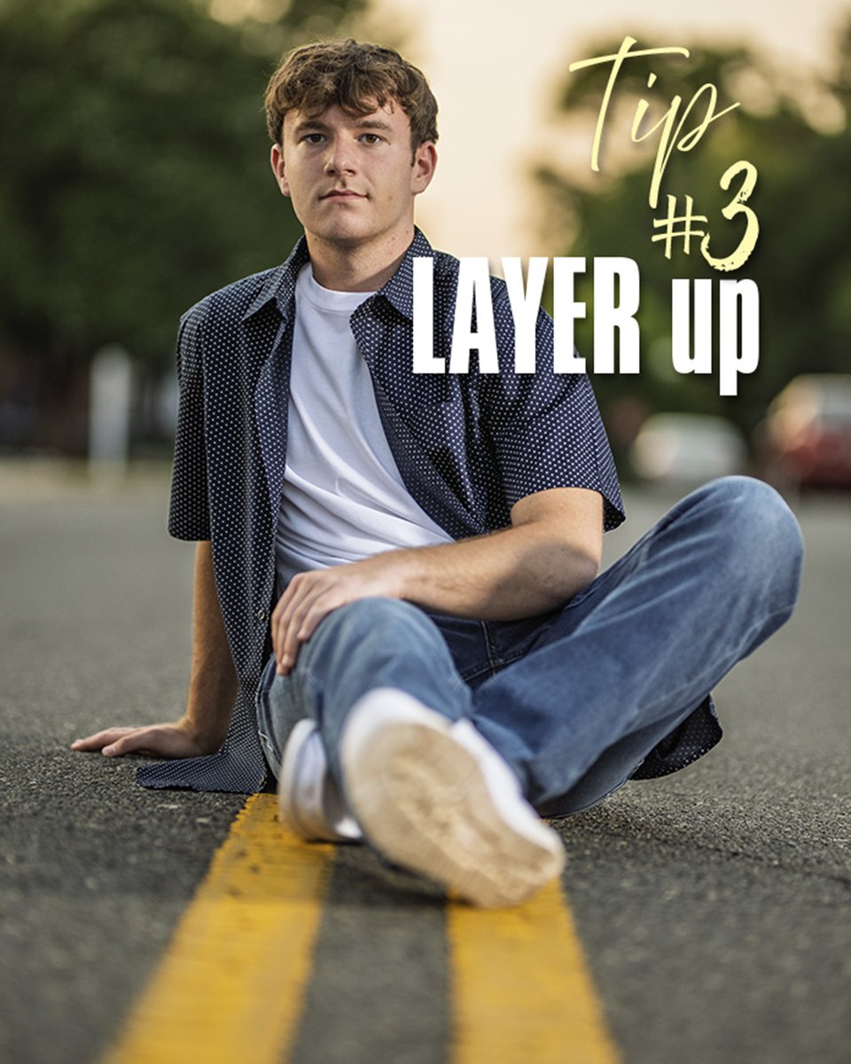 thepixelpro's tweet photo. 🎓 What to wear for your senior portraits?

✨ Keep it simple
👗 Bring variety
🧥 Layer up
👟 Shoes matter
🌟 Just be YOU
Booking Class of 2026 now — let’s make magic.
📸 #SeniorStyle #ClassOf2026 #SeniorPortraits #ThePixelPro https://t.co/zvLEUAeuH1