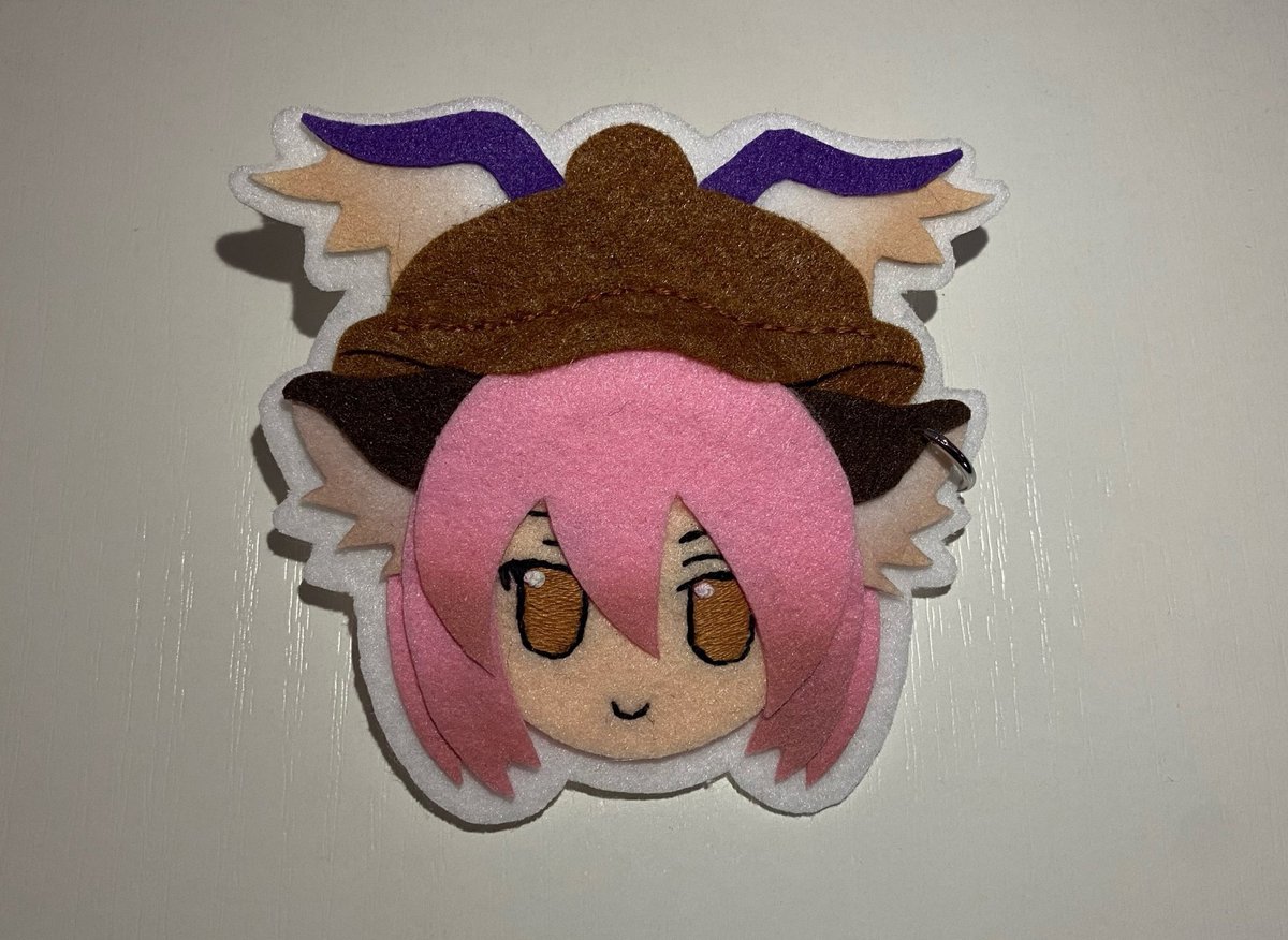 collidellector's tweet photo. Another one handmade from meee
Felt, 9 x 8 cm (ca.)

#東方Project #東方 #TouhouProject #Touhou #mystialorelei #mystia_lorelei #Fumofumo https://t.co/m6DVeqhSdK