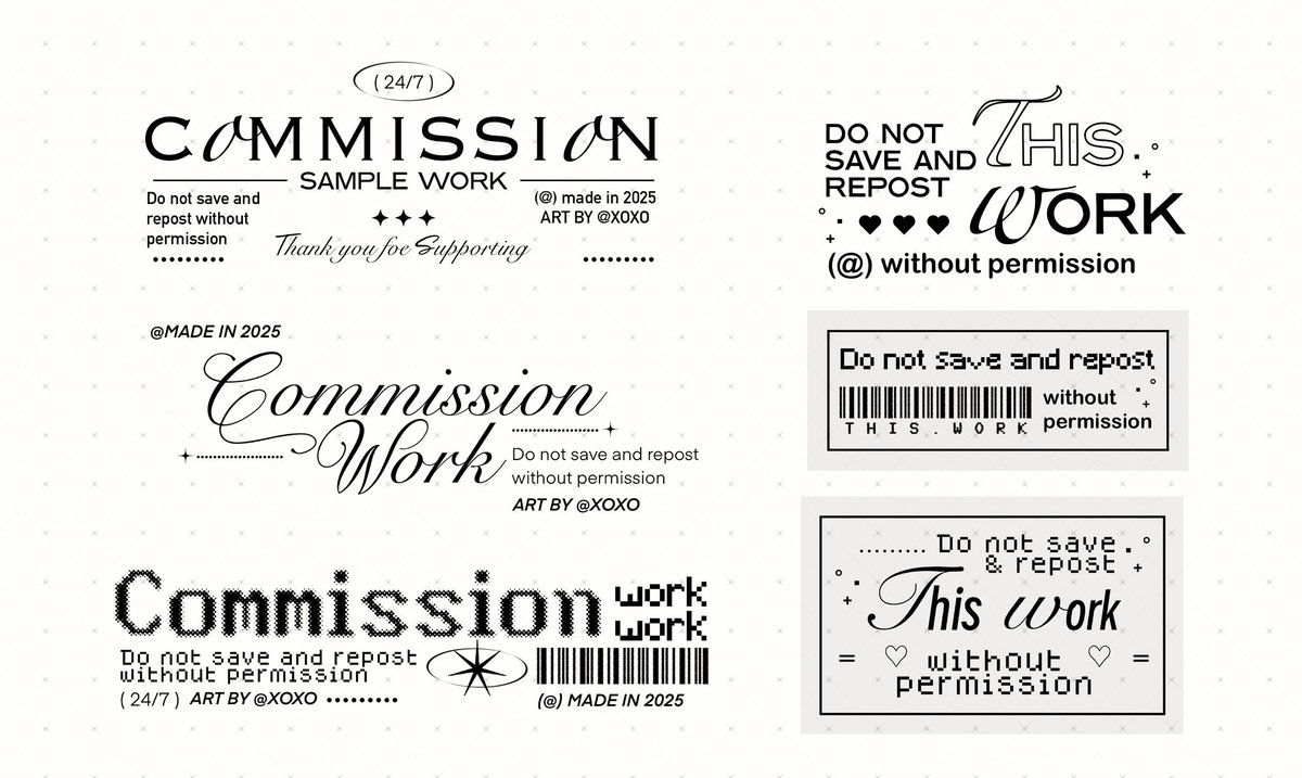 แวบมาลงงานลายน้ำที่ฝึกทำไว้ฮะ งานพวกนี้น้องๆเจ้าของเรียบร้อยแล้วคับแหะๆ ദ്ദി(=•ω•=)๋࣭