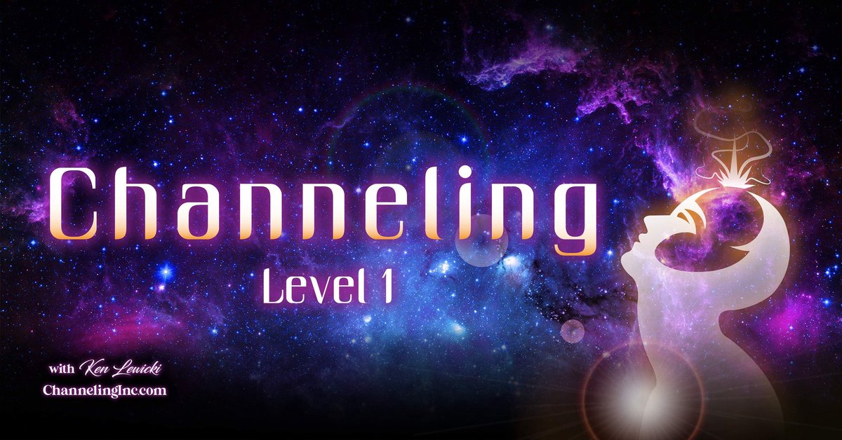 Ready to activate your spiritual gifts? Join Ken LIVE online this weekend for Channeling Level 1 Certification!
🔹 Spirit Guides
🔹 Higher-Self
🔹 Past Lives
🔹 Attunements
🔹 50+ pg handout &amp; certificate
👉 channelinginc.com/channeling-lev…

#Channeling #PsychicDevelopment #KenLewicki