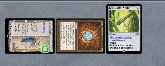 ThrabenU's tweet image. I mulliganed a few times. Here's my opponent's g1, turn 1. If they wait until my turn, they would have learned that I was not playing Oops. HOWEVER, if it was Oops, it was possible to die to something like Land, Dark Ritual, Petal, PAYOFF, and Pact of Negation. #mtglegacy
