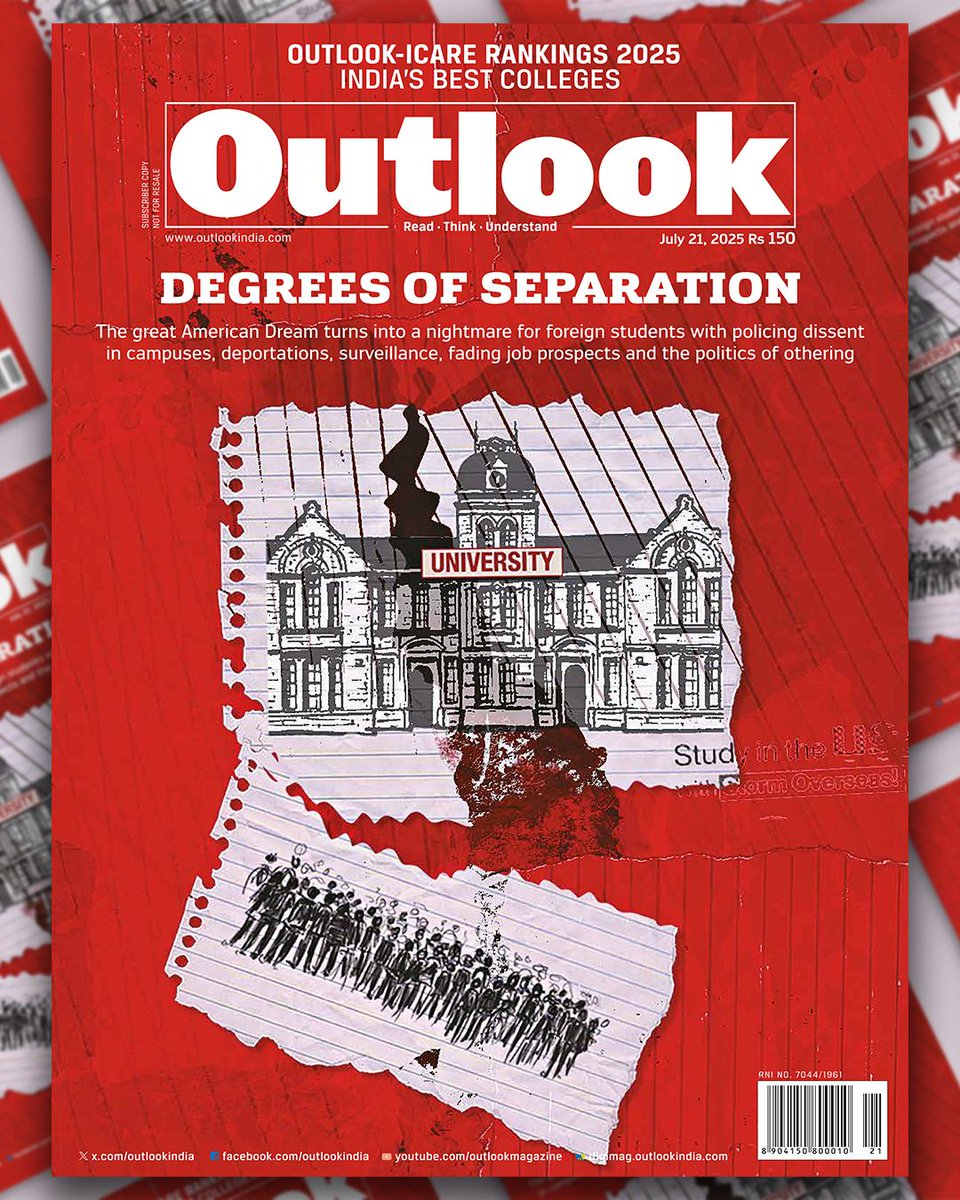 Outlookindia's tweet photo. #University #HigherEducation #Campus #Politics #AcademicFreedom #Learning #Tensions #Education #KnowledgeSpace #StudentMovements #PublicEducation https://t.co/RCeyDZx1K6