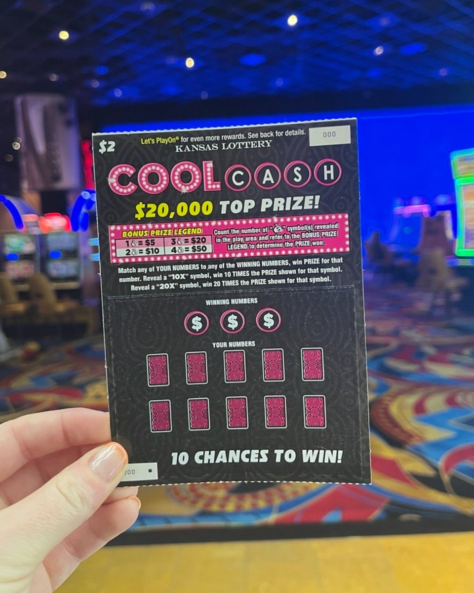 This Friday, earn 25 Tier Points to receive a Kansas Lottery instant scratch ticket! 🔥 Then stick around for your shot at a share of $10,000 PENN Slot Play starting at 6PM!