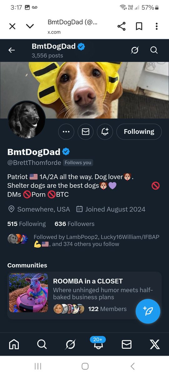 Let's help boost this account they have been supporting the others I shout out now its their turn please give <a href="/BrettThomforde/">BmtDogDad</a> a follow, repost 💪 🫶 🤙 👊 💥 💯 🇺🇸
