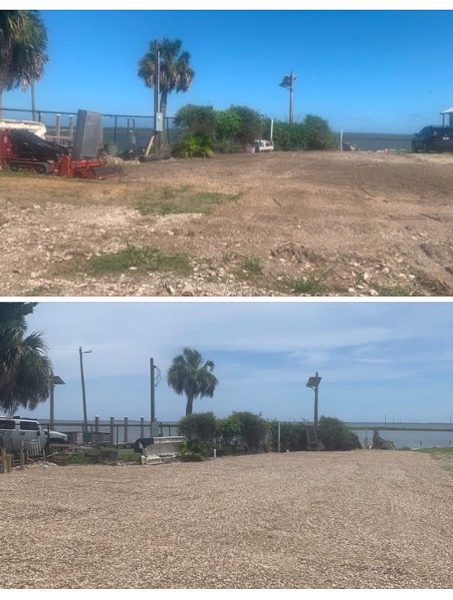 Before &amp; After on the waterfront in Eastpoint Fla COMING SOON! 🔥🍖🔥🍕🔥