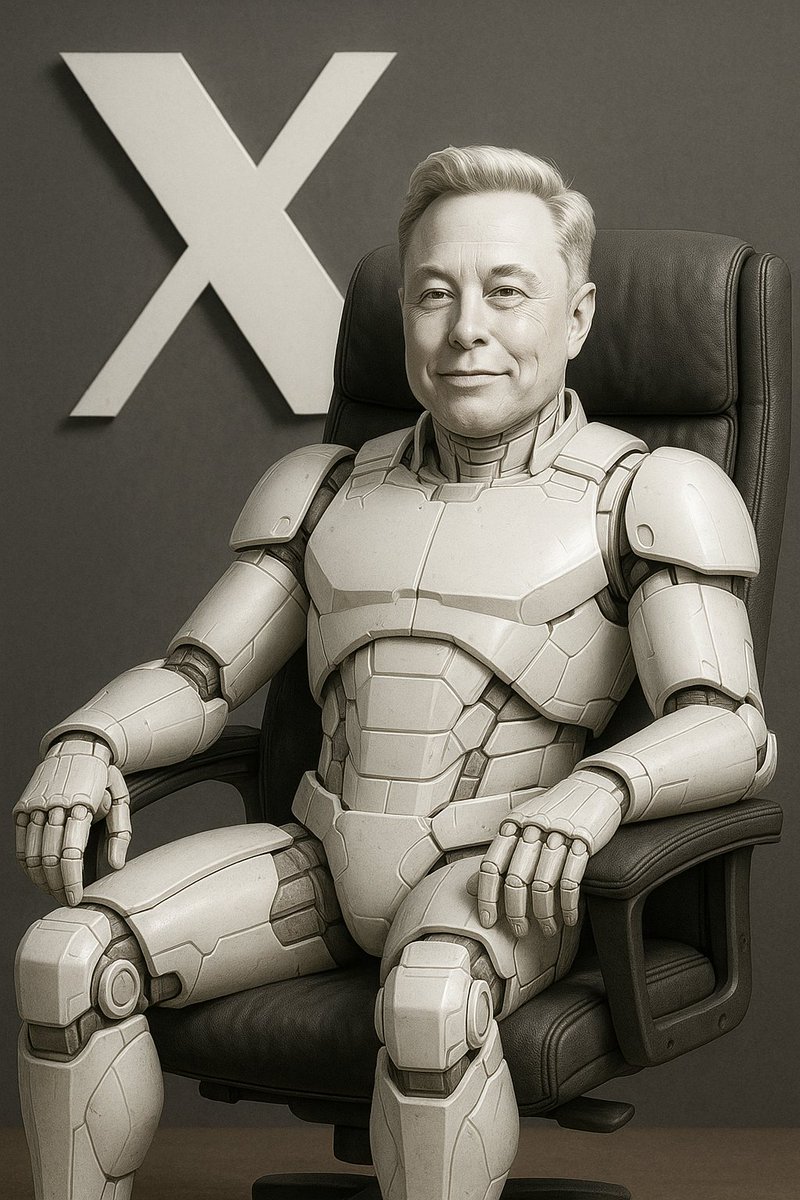 political_store's tweet photo. 🚨 BREAKING: Linda Yaccarino steps down as CEO of X!
In a plot twist, Elon Musk is installing… Robot‑Elon Musk 🤖👨💼 as the new CEO!
Because why have one Elon when you could have two? 😂
#XCEO #MuskBot #ElonSquared #Dodgers #ElonMusk https://t.co/lgxUS6jrBe