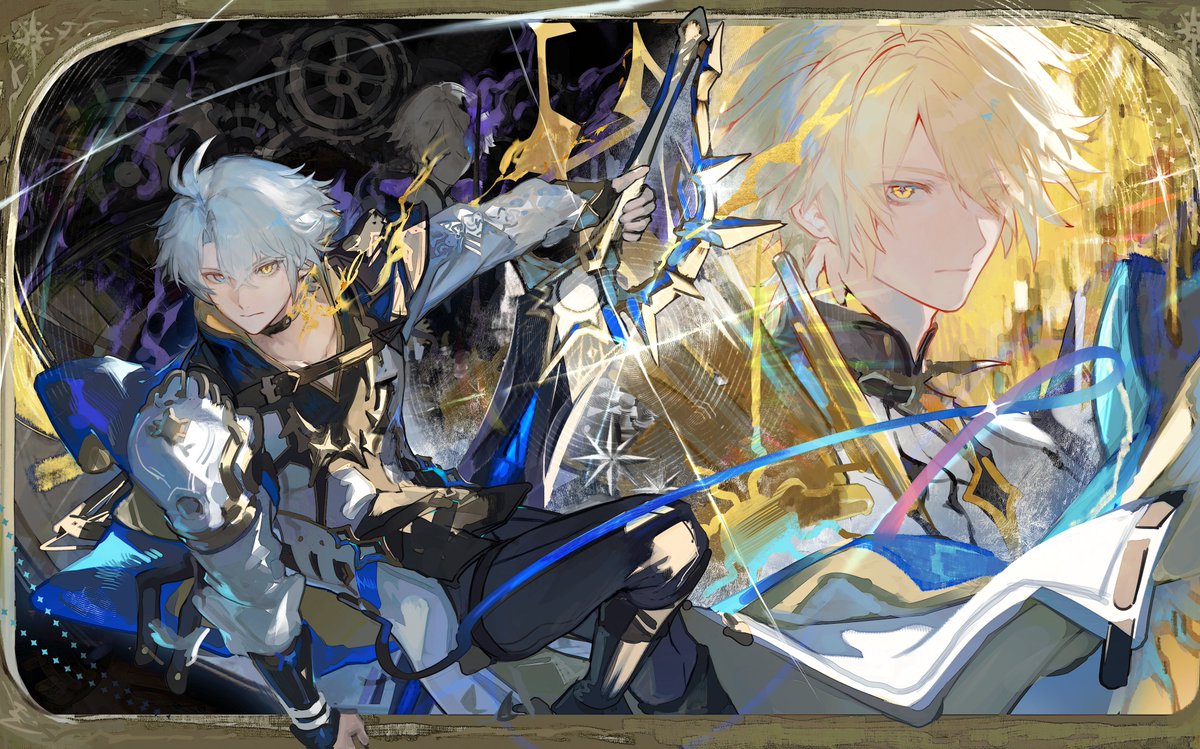 StarRailVerse1's tweet image. (Thread) New Phainon Illustrations from Pom Pom's Weibo          

(1/3)          

#HonkaiStarRail #崩壊スターレイル