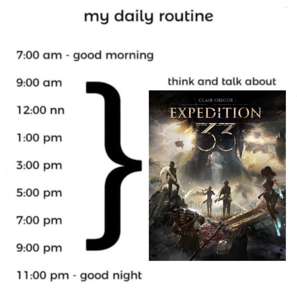 more than a month since i finished the game but expedition 33 brainrot still going strong #expedition33