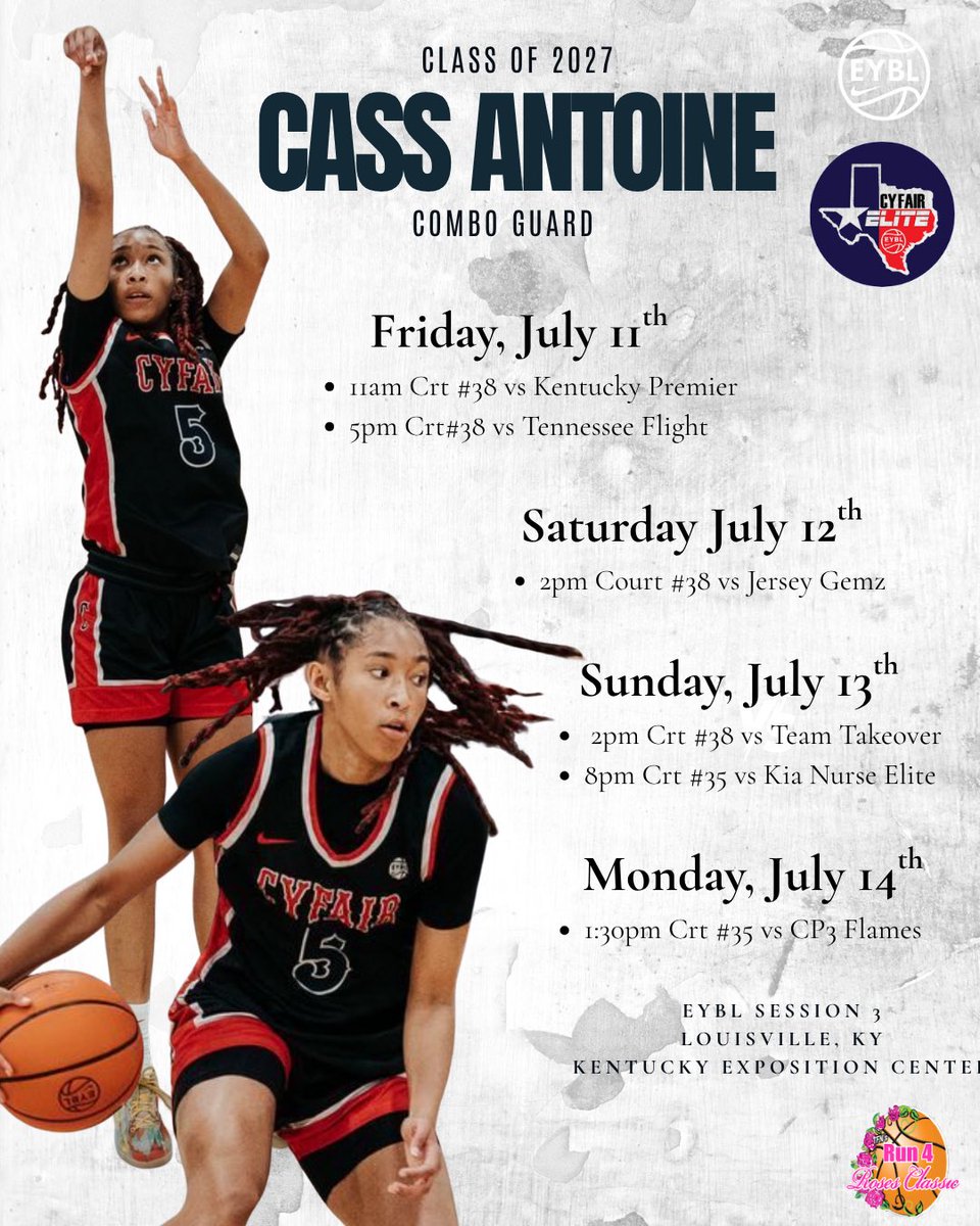 Cassmak_5's tweet image. 1 more day!!
#nikeeybl #girlsbasketball #CassAntoine #Run4Roses