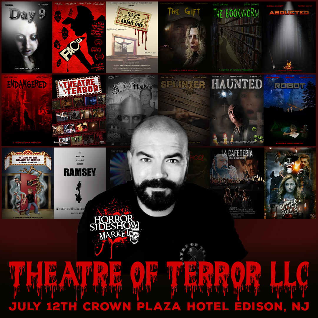 Hey Twitterverse!  Join us at the <a href="/crownplaza/">Crownplaza Hotel</a> in Edison, NJ this Saturday and let's talk all things indie horror! Pick up your copy of our latest anthology on Blu-ray or DVD. If you do, I just might let you in on what's next for T.O.T!  #indiehorror