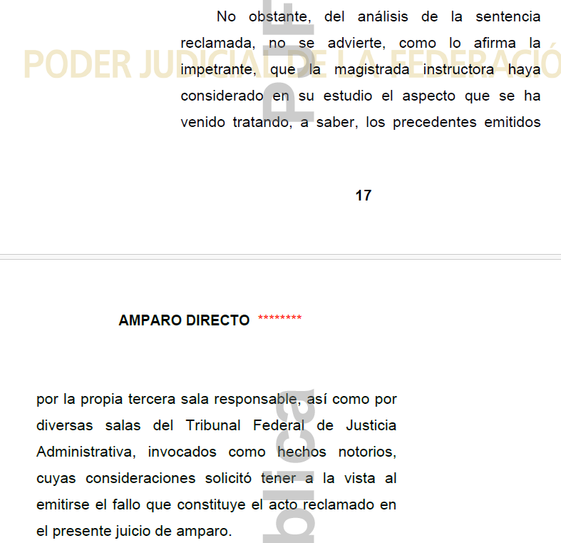 GilLuisJ92's tweet photo. NO TOMAR EN CUENTA LOS HECHOS NOTORIOS INVOCADOS EN UNA DEMANDA DE NULIDAD, CONTRAVIENE LOS PRINCIPIOS DE CONGRUENCIA Y EXHAUSTIVIDAD QUE RIGEN EN EL DICTADO DE LAS SENTENCIAS

AD 160/2024 4TCMA3C