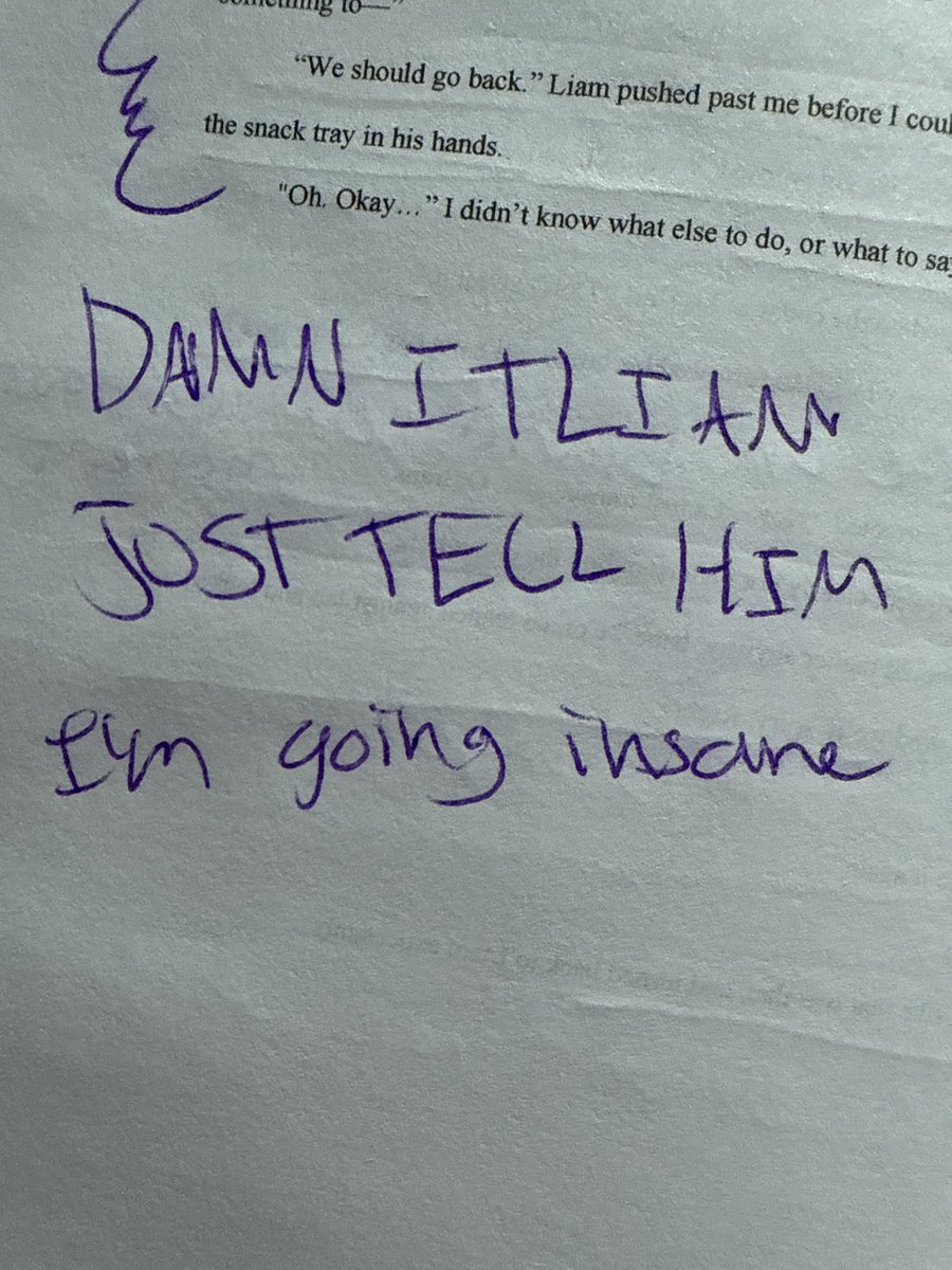 dannysdaydreams's tweet image. When you let your IRL boyfriend read and annotate your book 👀 #UnhingedPit #OS #LGBTQ #romdram