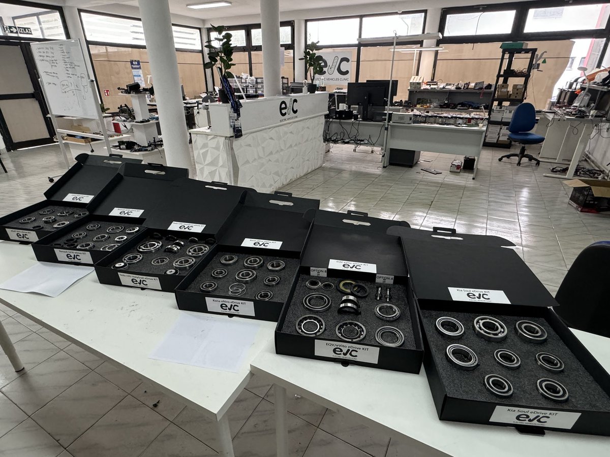 evclinic's tweet image. 🇺🇸🇭🇷 EVC eDrive Kit – Coming Soon to Intercars Wholesale and Retail Stores – EVC with the Largest EV Product Range!
The eDrive Kit we had to design, assemble, and test for functional electric motor repairs was born out of necessity – a practically forced engagement in mechanical…