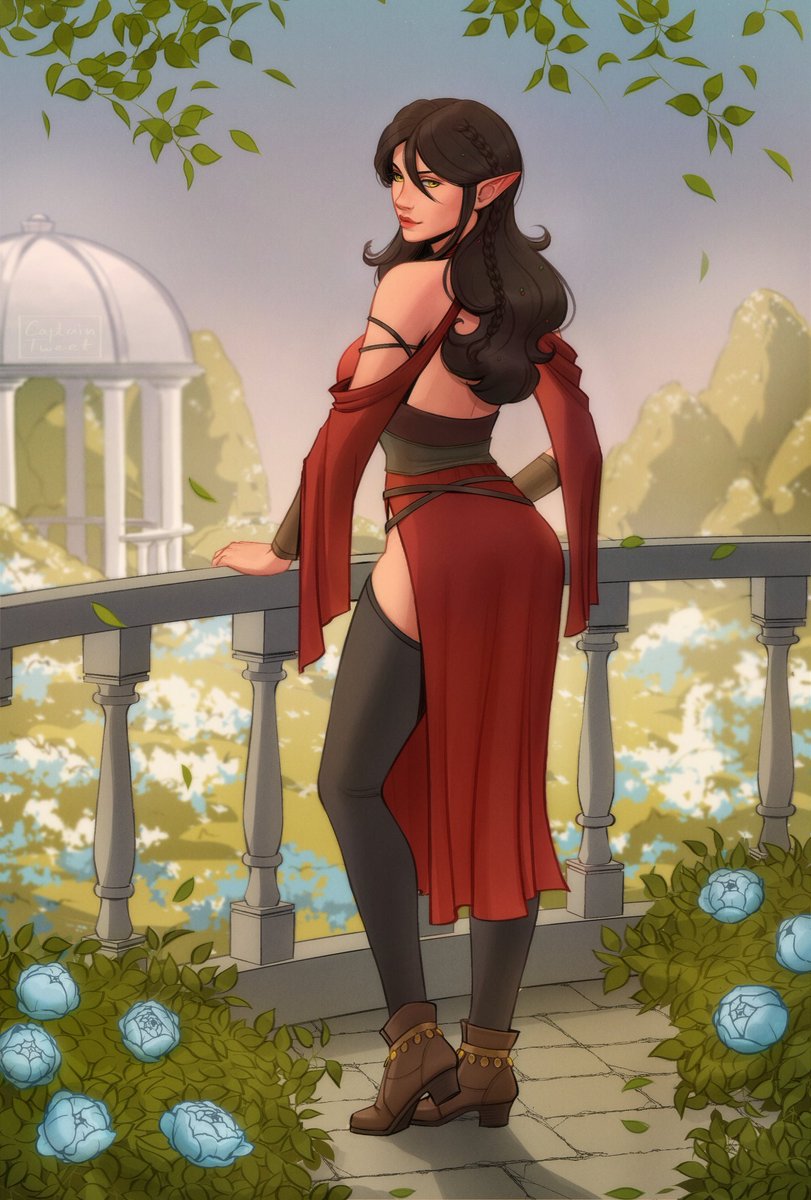 Cоmm of the charming bard for @/nnrasha ✨🥺