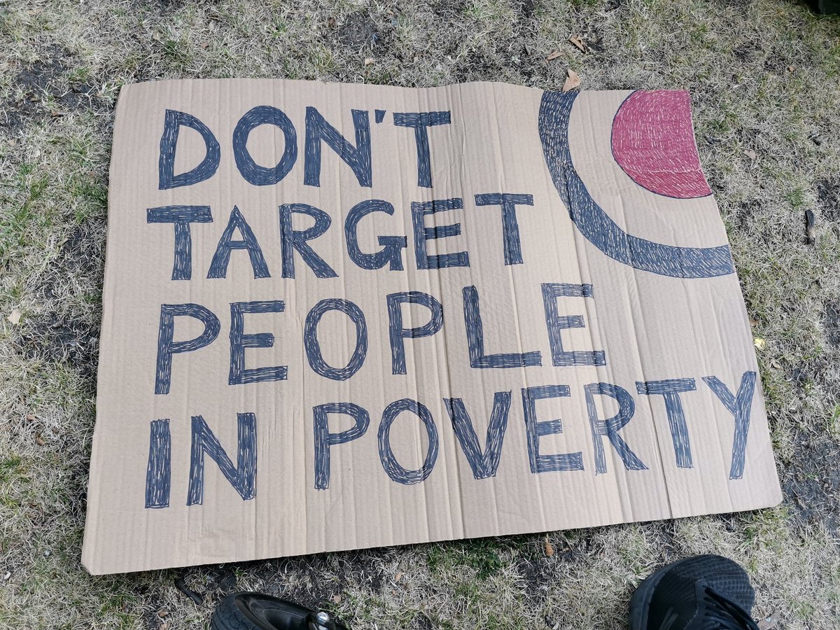 At the #BinUCBill rally with <a href="/Dis_PPL_Protest/">DPAC</a> and others. Solidarity with everyone who stands to lose from these cynical cute.