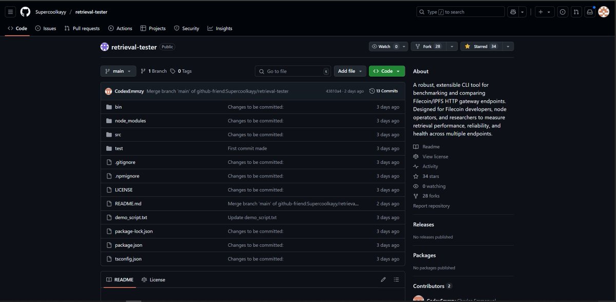 Guys...... I just tested out this data retrieval tool and it’s a bomb! 

@DappsoverApps really cooked with this! Thanks to @filecoin for sponsoring it. 🚀🙌❤