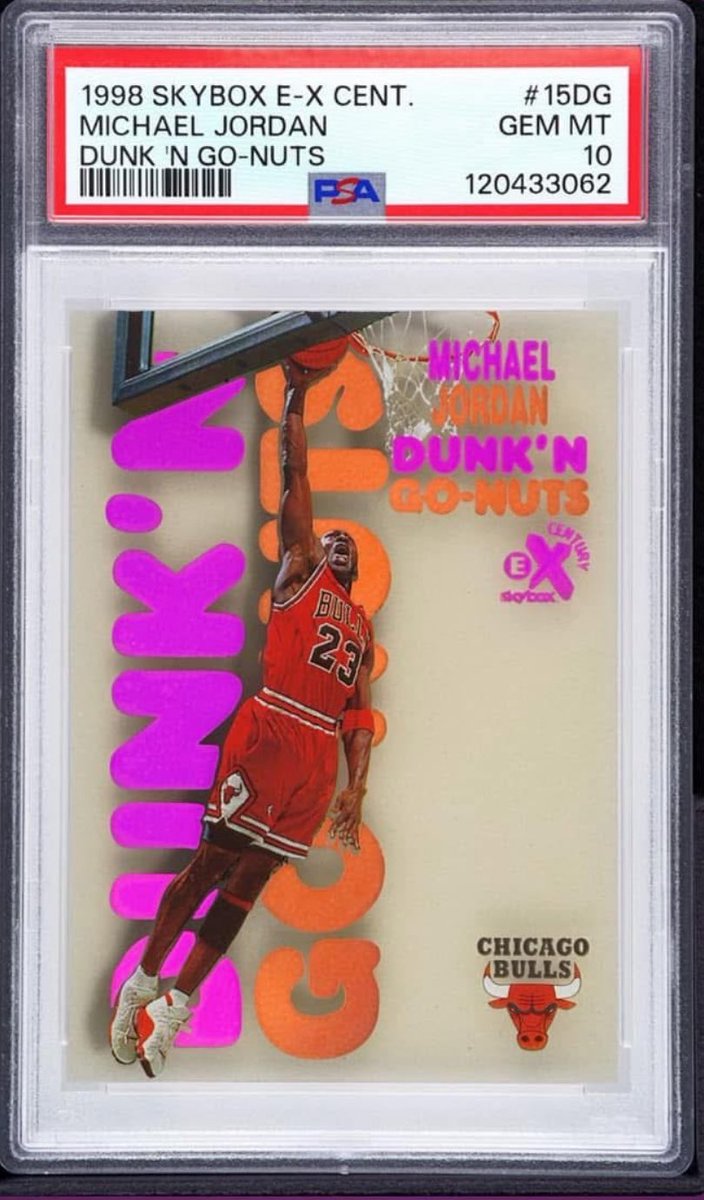 This collector acquired the iconic Michael Jordan Dunk ‘N Go Nuts insert in a BGS 7 believing it could be cracked, properly cleaned, and resubmitted after seeing smudges on the card. 

His simple tip: “Wipe your cards before you send it to get graded.”

This went from roughly a