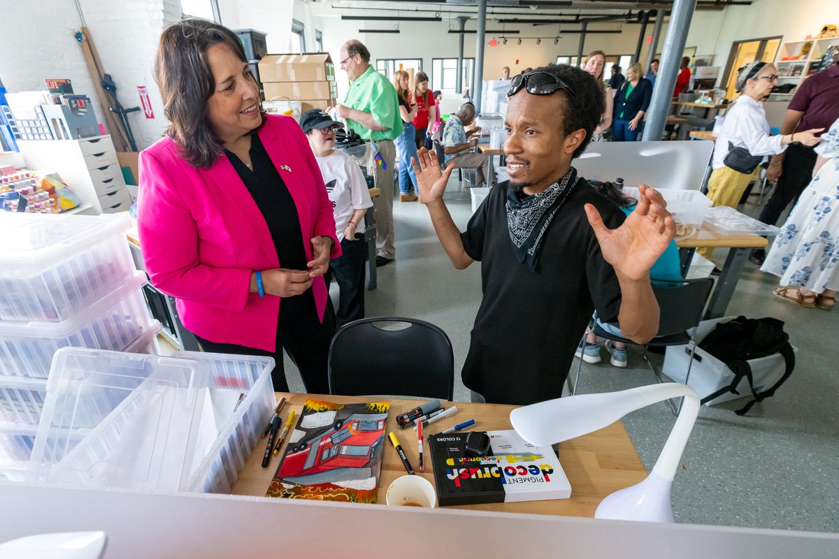 Congratulations to Gateway Arts on their new space in Brookline, a place where creativity meets courage, where talent meets opportunity, and where artists of all abilities are able to thrive! 

They’ll have studio and gallery space, a store where you can buy original pieces, and