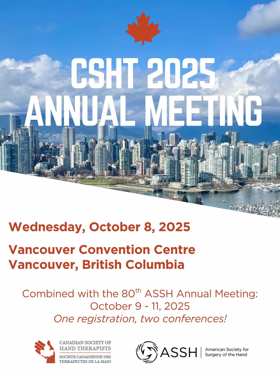 HandTherapists's tweet photo. Register now! 
https://t.co/C6O7TFukSZ https://t.co/Ev4VlsYUlj