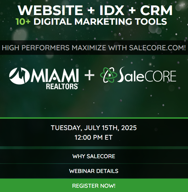 heathcraig's tweet photo. MIAMI REALTORS - High Performers Maximize with https://t.co/hGWGFgNMep! 
Don’t miss out—register below and take your business to the next level!
Register Now - https://t.co/ECs7Ebc5OD https://t.co/TBRJzatcUK