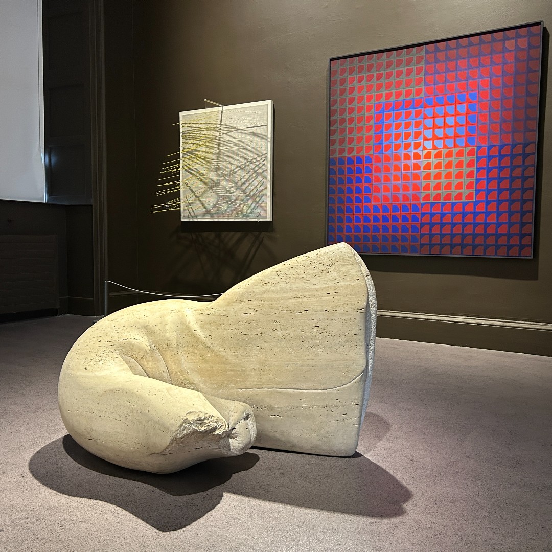 Art as Agency is now on at @immaireland. A major three-year display celebrating the collection. The exhibition includes Flanagan's 'Carving No. 6A', made in 1982, the same year as he represented Great Britain at the Venice Biennale.