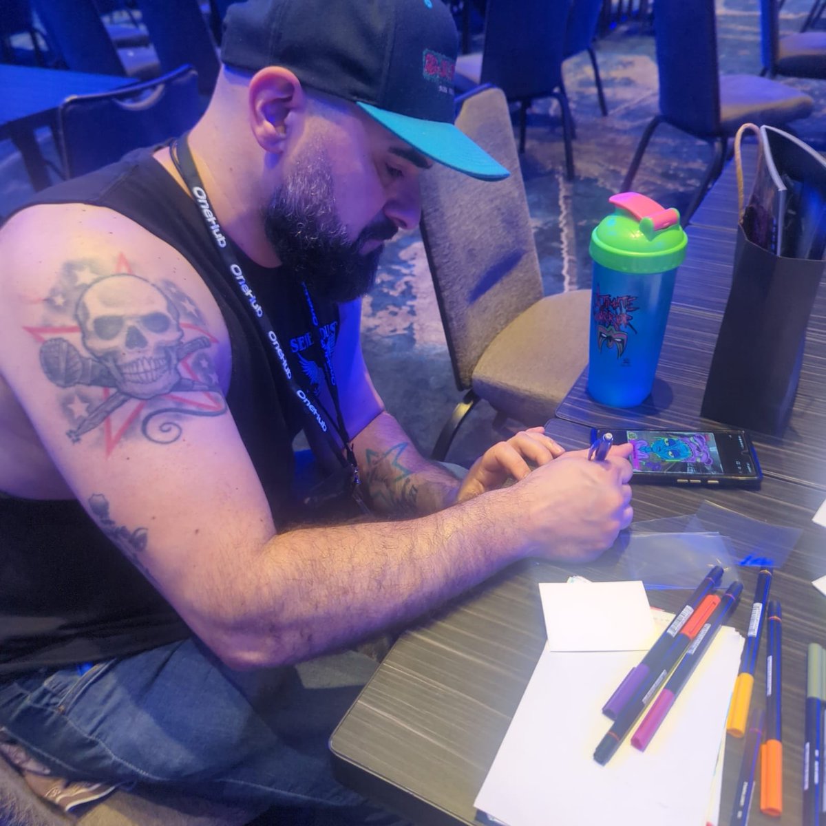 NFCreeps's tweet image. No matter what’s going on—never stop drawing.
Bad day? Draw.
Feeling lost? Draw.
Winning? Draw harder.
Your lines are your legacy.
Keep that pencil moving.
—Creepy Steve 🤘🤮
#ArtistLife #KeepCreating