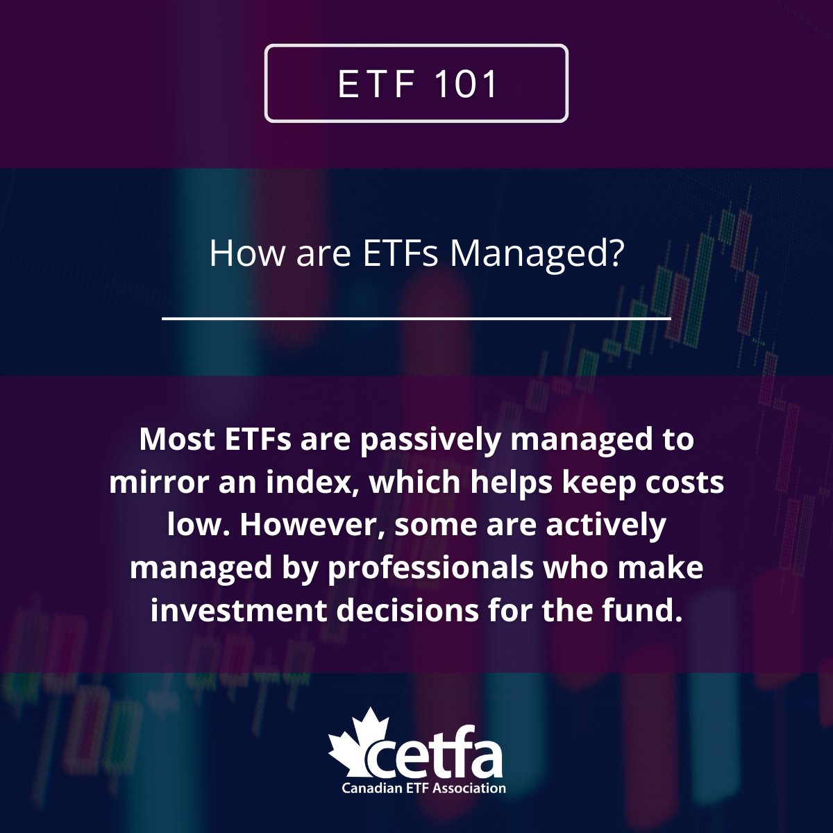 📊 ETF 101: Active vs. Passive ETFs 
 
Passive ETFs track an index. 
Active ETFs try to beat it. 
 
Knowing the difference = smarter investing. 
 
#ETF101 #PassiveInvesting #ActiveInvesting