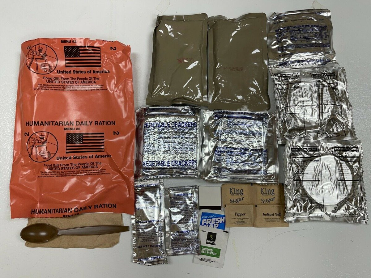 MREmountain's tweet photo. The best MREs for prepping! - https://t.co/e7PAwL5dAh https://t.co/3Jra0XzIvV
