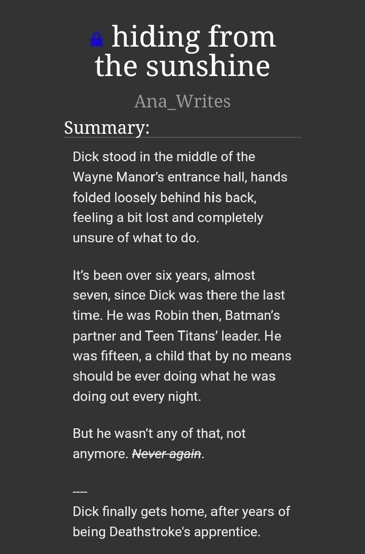AnaWrites_'s tweet photo. Now that the creators are revealed I can share the fun thing I did for the @DickG_Exchange 🥰 Go check it out, as well as the rest of the amazing works, if you haven't already!!!

https://t.co/7rH68pQX9Z https://t.co/G0u6vGe9PB