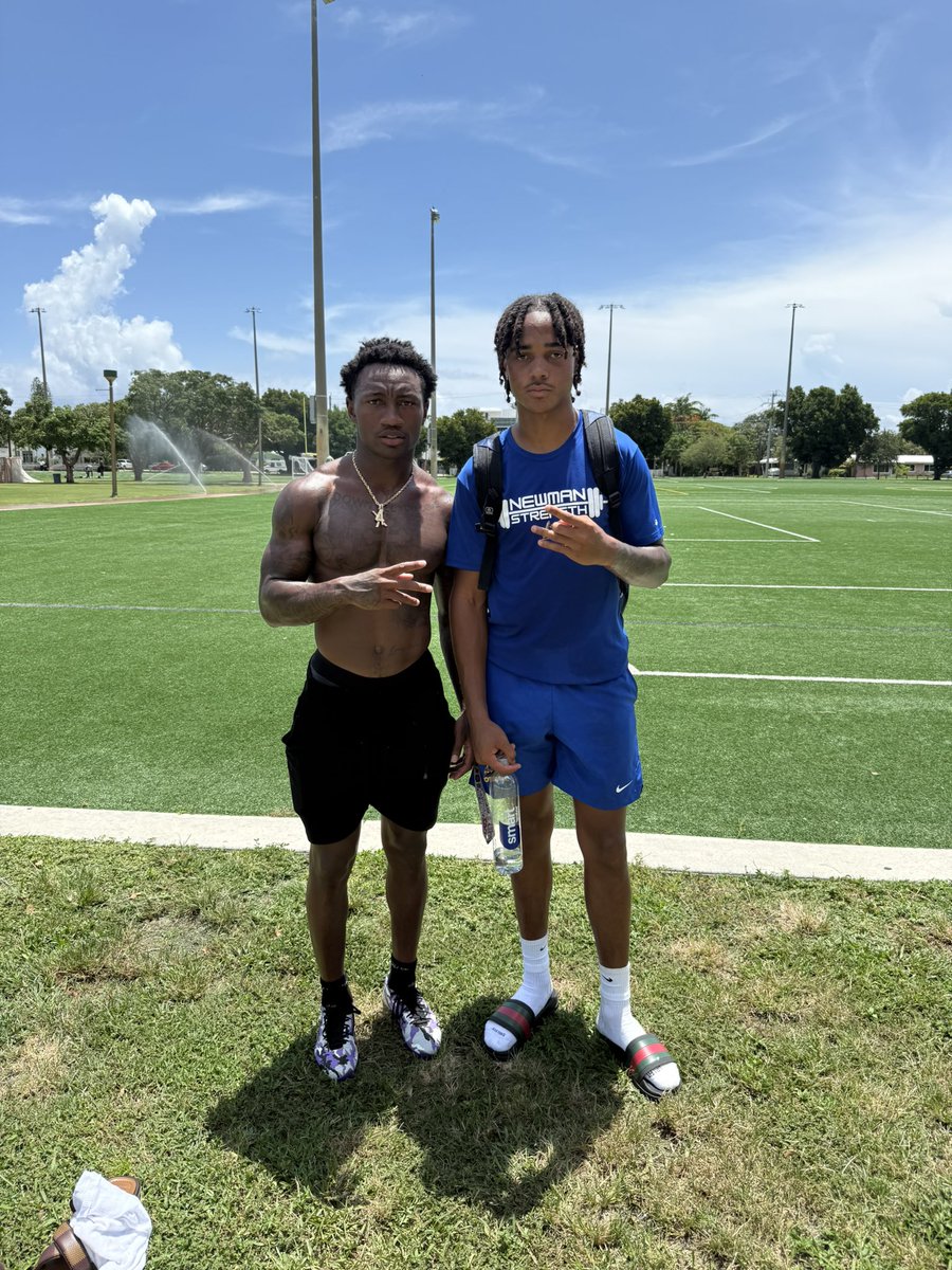 Was a blessing training with some of the top guys in the league forever blessed 🔥💯 <a href="/ZayFlowers/">zay flowers</a> <a href="/jacobybrissett5/">Jacoby Brissett</a>