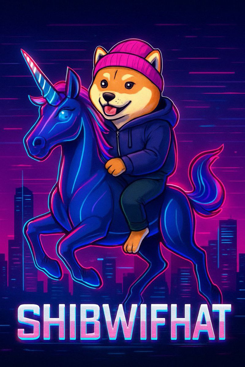 shibwifcoin's tweet photo. Most will watch.
Some will chase.
But only a few will realize what category $Shib is in!

Not everyone gets a seat on the unicorn. 🌌🐕🧢🦄

Only the chosen ride with #SHIBWIFHAT

This isn’t luck.
It’s destiny.

🔥 Next stop: flipping the whole meme market on its head.

#Shib #Solana