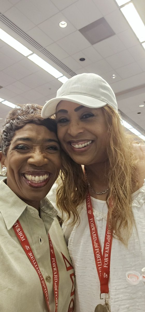 My HAPPY PLACE during Convention!!! What a distinct privilege and honor to sing and serve with these sisters! Under the leadership of the incredible, Soror Kim Jordan, the 57th Delta Sigma Theta Sorority, Incorporated Convention Choir is Delta Fierce! #DSTConvention2025
