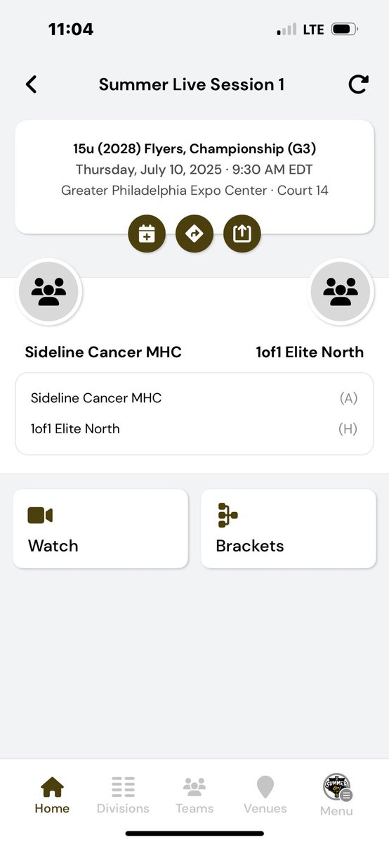 Here’s my schedule for Wednesday and Thursday games