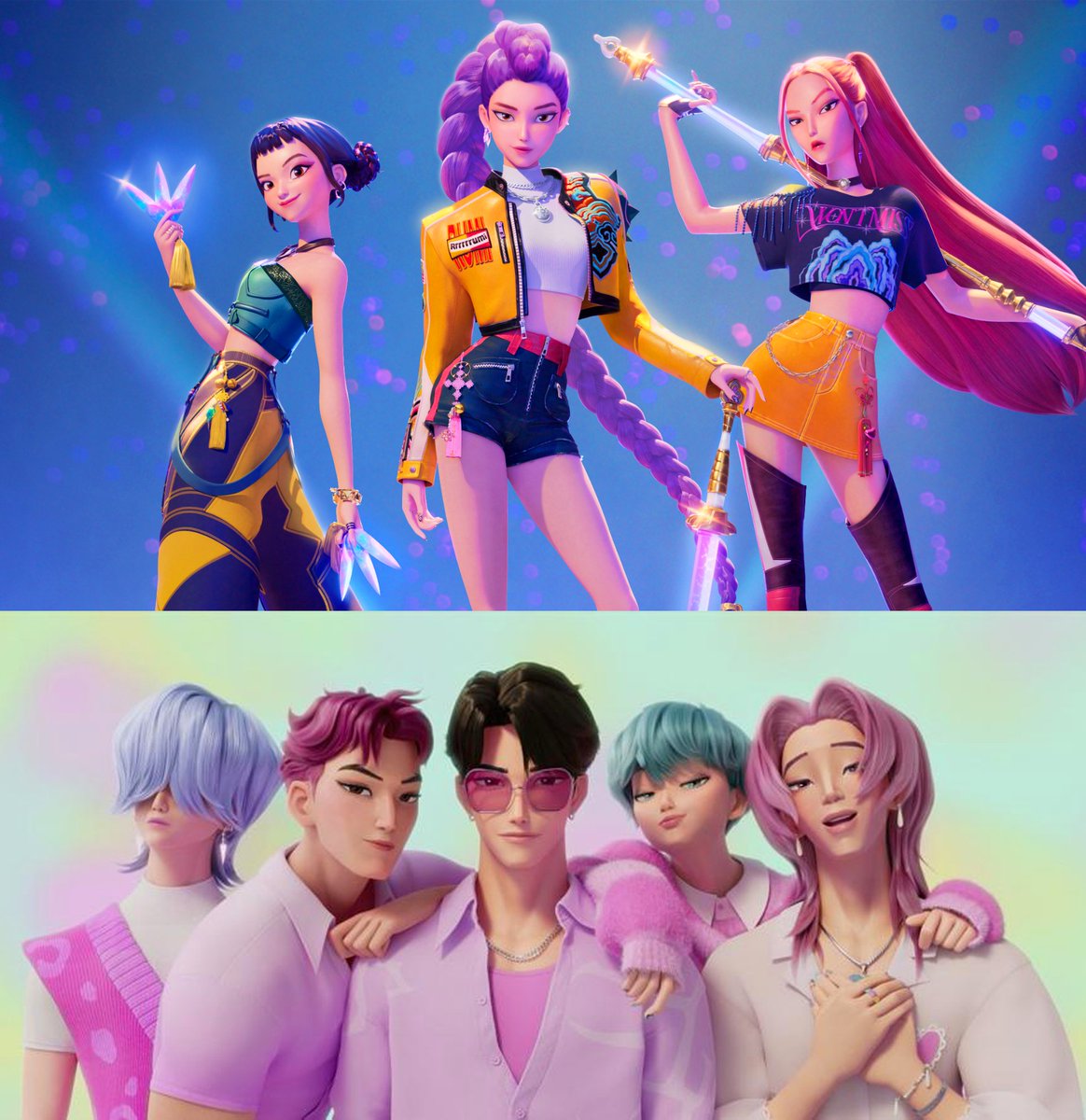 Overwatch 2 x K-Pop Demon Hunters Collaboration Idea Skin?🎤

⚔️HUNTR/X
✨SAjA Boys (사자보이즈)

#KPOPDEMONHUNTERS is currently incredibly popular. It seems like they could do a lot of collaboration with @Netflix. 

What do you think about Collaboration skins with #Overwatch2?