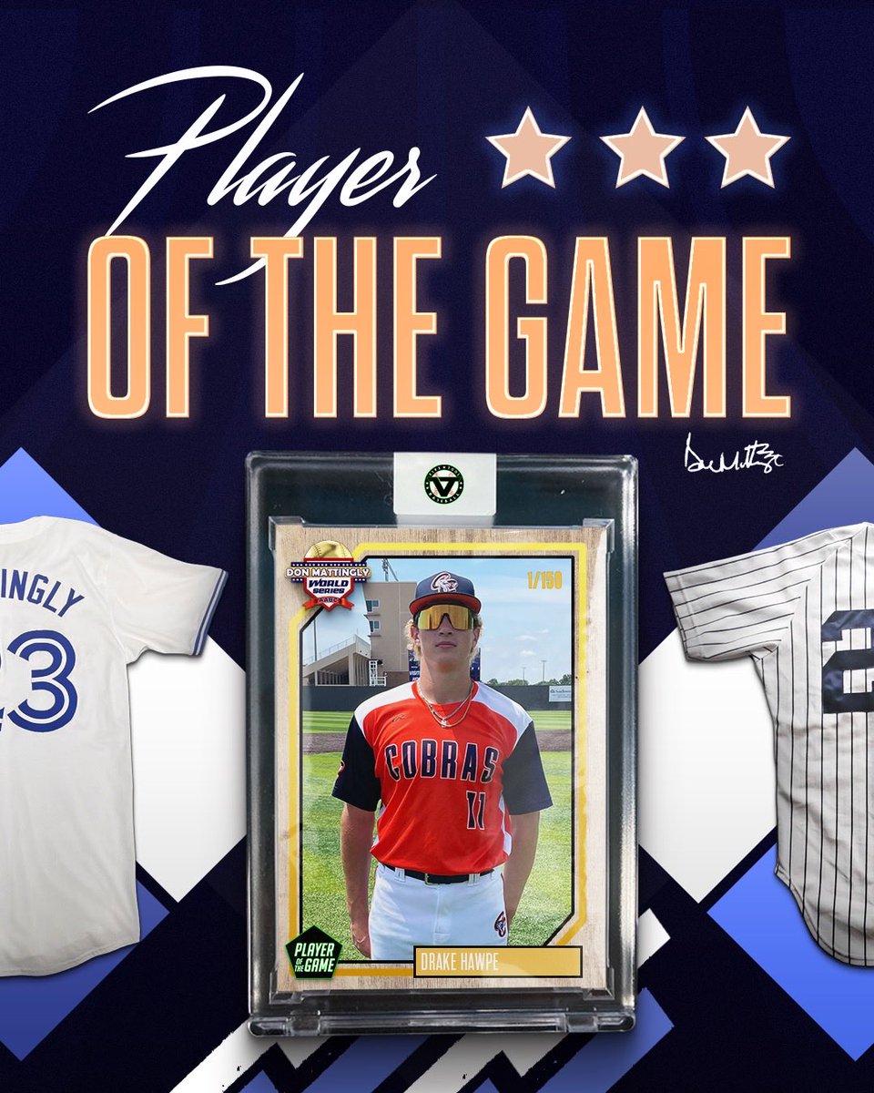✭Five Tool Texas✭ (@fivetooltexas) on Twitter photo #MattinglyWS F: <a href="/follow_cobras/">Cooperstown Cobras</a> 17U Tredaway 8, PPA Chicago White Sox Scout Team Slayton 2
PoG: <a href="/DHawpe11/">Drake Hawpe</a> 2-3, 2 HR, 4 RBI, 2R #MattinglyWS F: <a href="/follow_cobras/">Cooperstown Cobras</a> 17U Tredaway 8, PPA Chicago White Sox Scout Team Slayton 2
PoG: <a href="/DHawpe11/">Drake Hawpe</a> 2-3, 2 HR, 4 RBI, 2R
