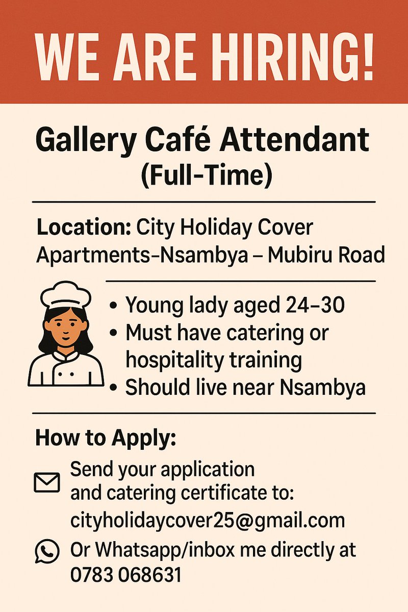 Just a little time frame <a href="/JobAdvertsUG/">#JobsInUganda</a>