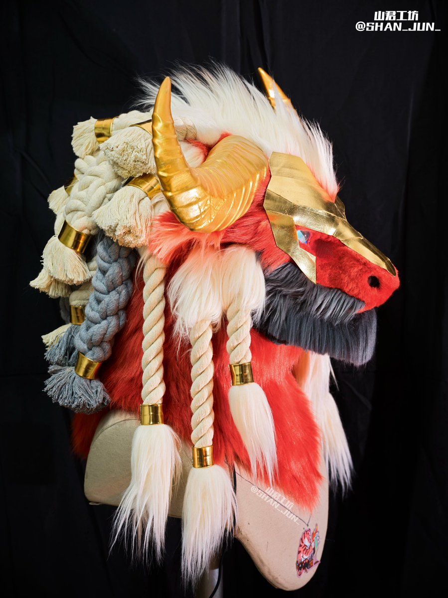 SHAN_JUN_'s tweet image. 阿瑞斯之角(Horns of Ares)
It will be auctioned soon.
📹:@Qingsan73
#fursuitforadopt #山君工坊 #realisticfursuit #furryart #handmade #fursuit #fursuitmaker #兽装 #兽装师 #furryartist #furryartwork #furrycommunity