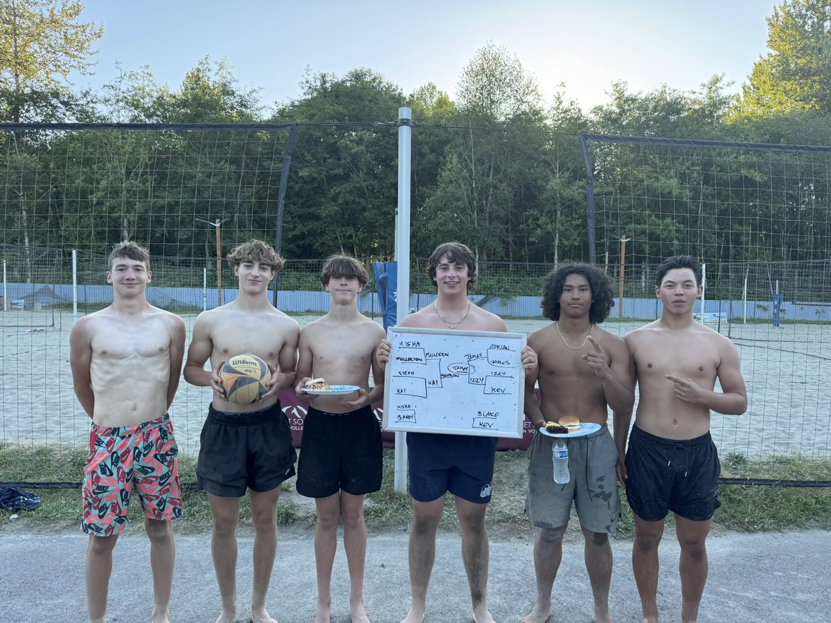 shanedKeck's tweet image. Annual @GPGrizzFootball sand volleyball tournament. Team @JamesTJenkins with the W!!!