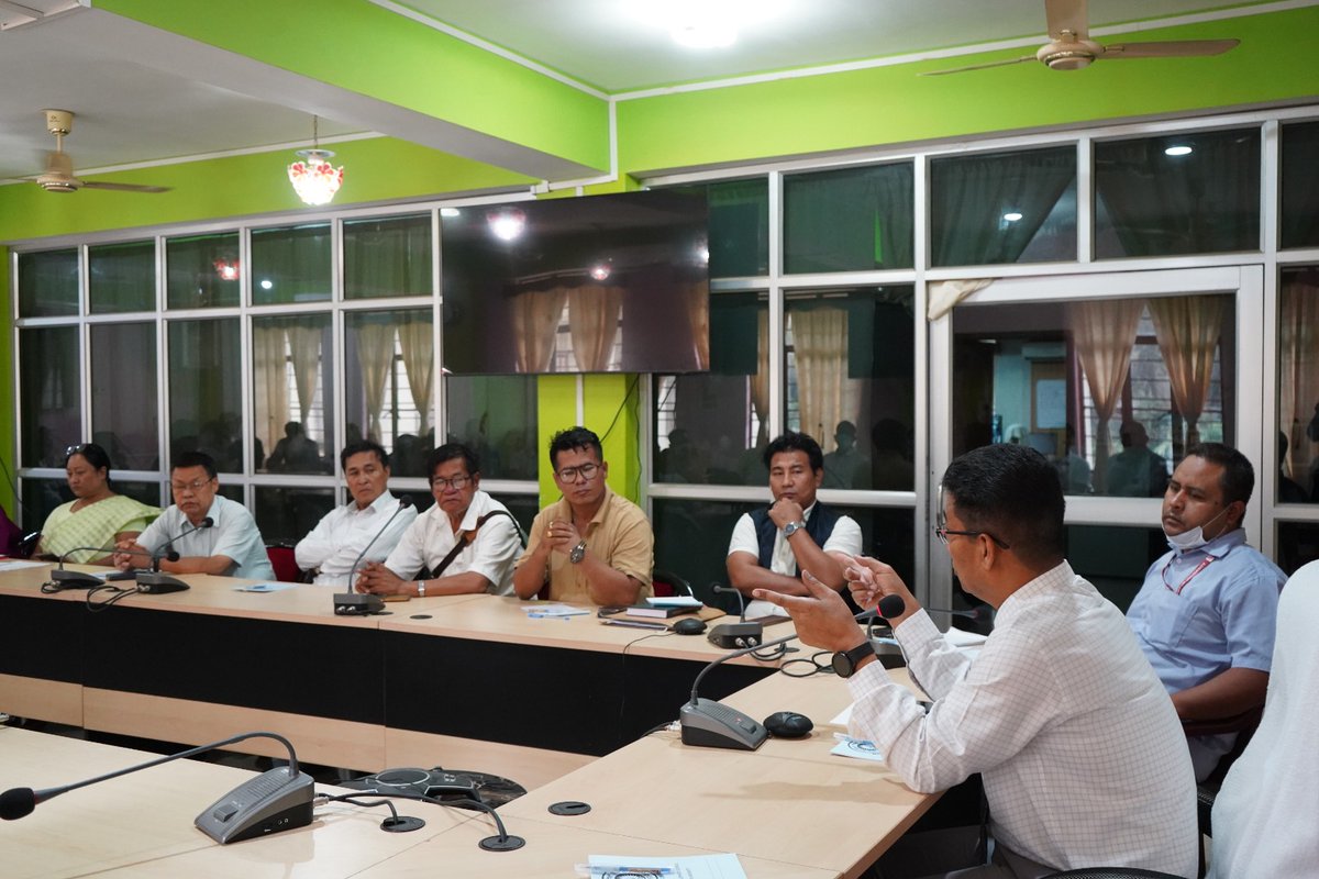 📢 Orientation on Upgrading to 7th Semester (4th Year) under NEP-2020
📅 Date: 04-07-2025
📍 Org by: College Development Council (CDC), #ManipurUniversity
Empowering colleges towards seamless NEP-2020 implementation! #NEP2020 #HigherEducation #CDC