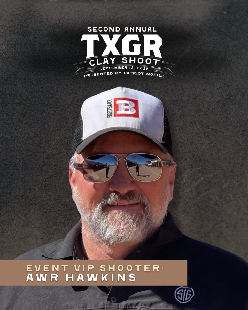 TXGunRights's tweet image. 📢Event VIP Shooter: AWR Hawkins
@AWRHawkins is an award-winning Second Amendment columnist for Breitbart News, where he has written countless articles since joining in 2010, focusing on gun rights and self-defense. He curates the weekly newsletter "Down Range with AWR Hawkins"…