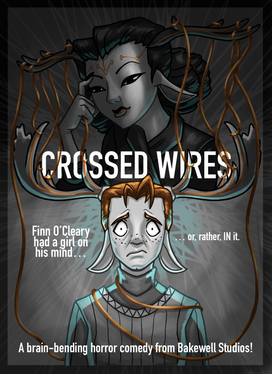 One of the fun bits about making a fictional world is wondering what kind of entertainment its denizens would watch. I’ve been working on some fake movie posters that the kids might hang in their dorm rooms!

#indiegame